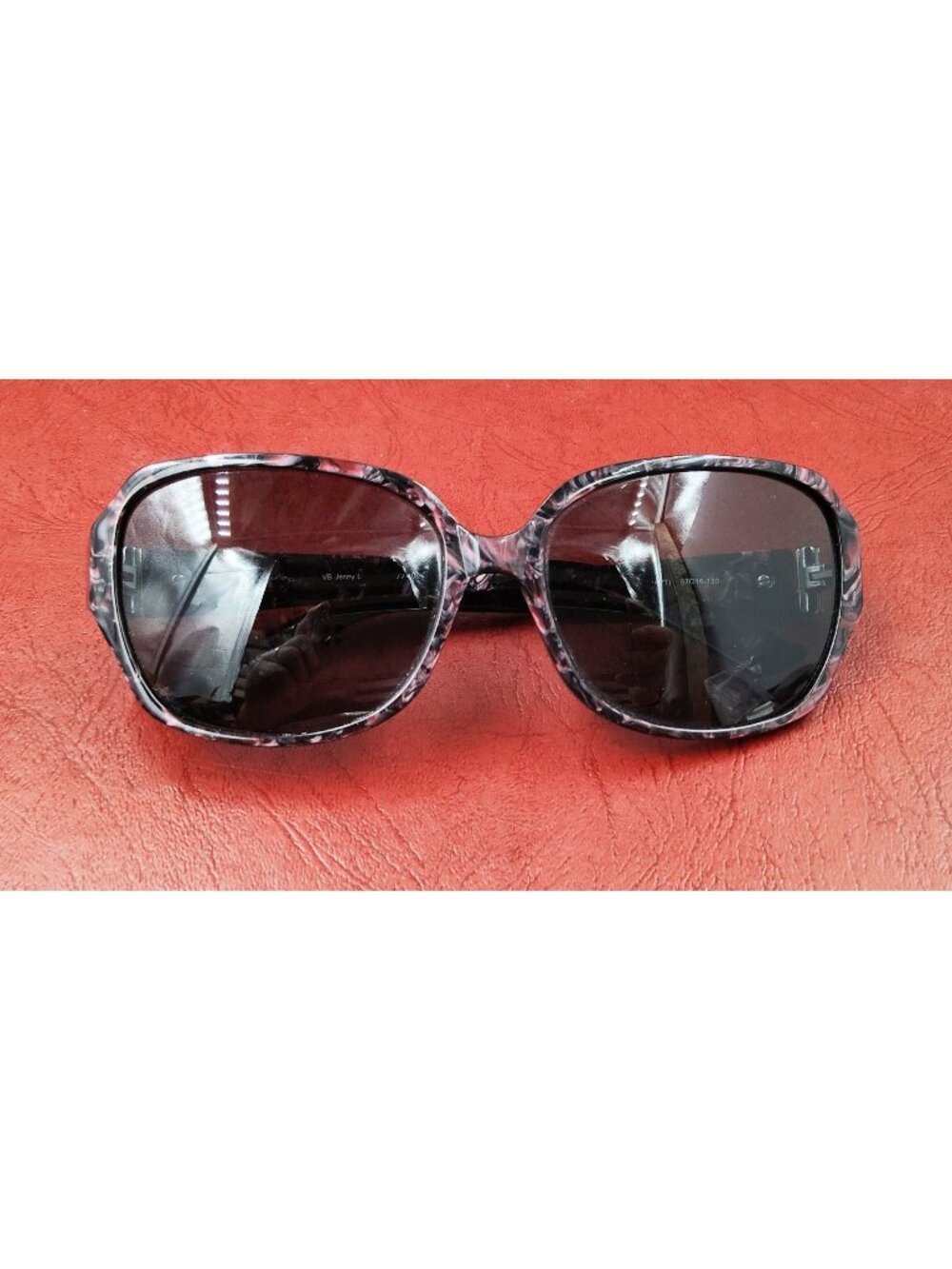 Vera Bradley VB Jenny L African Violet AVT Sunglasses 57-16-130 UV400 Women's